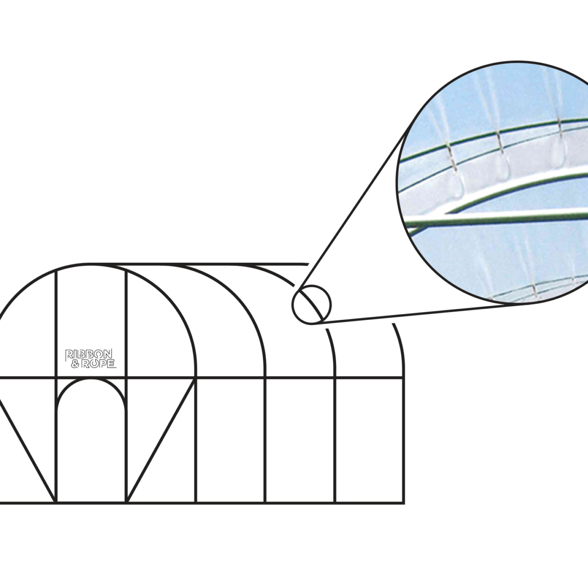 2223 toepassingsfoto tunnelband