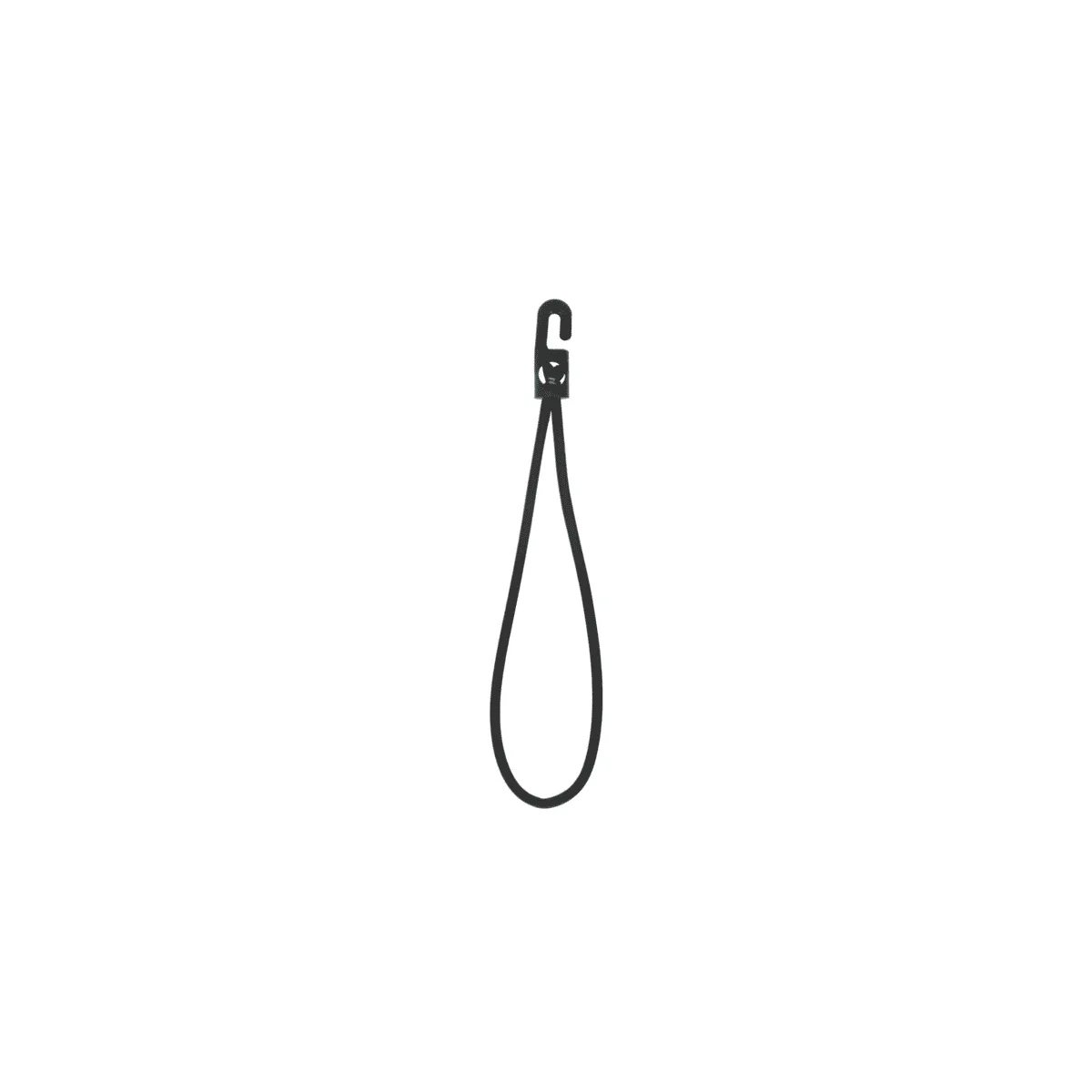 Bungee loop with mini plastic hook