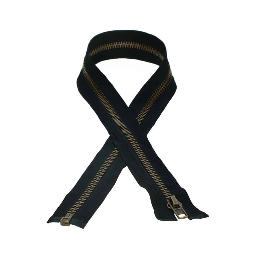 Zipper Ribon Metal zipper No. 8 - Ribbon & Rope