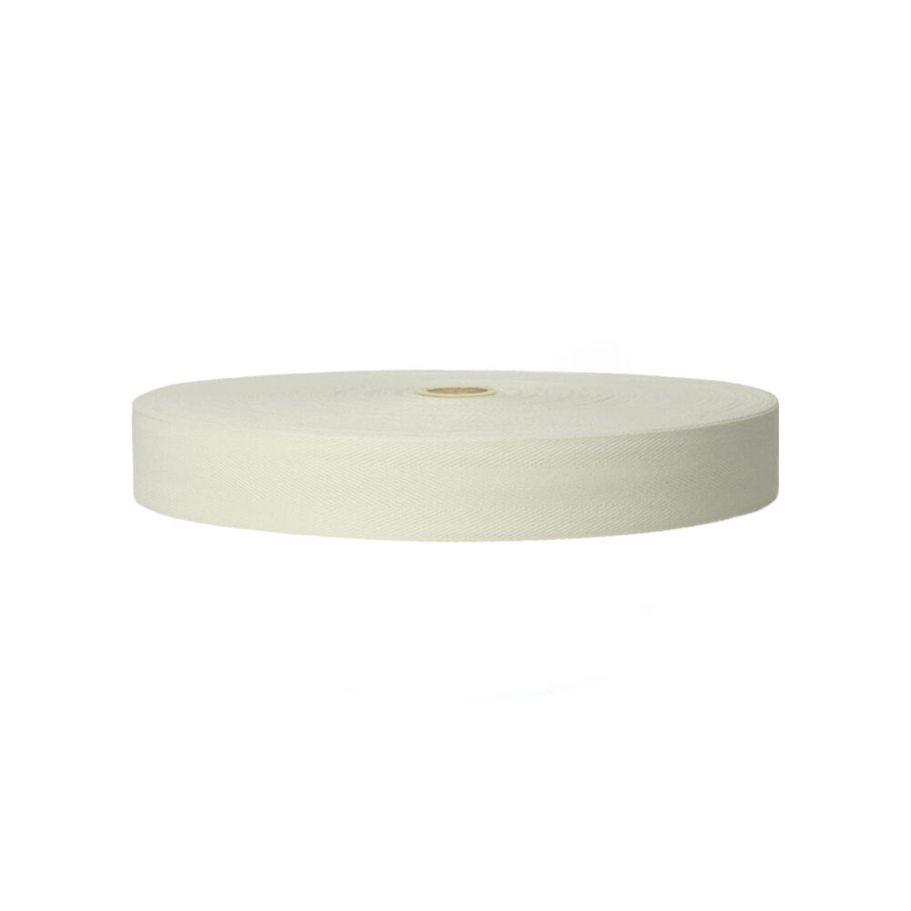 Carpet binding tape - soft white