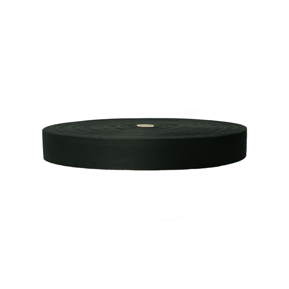 Carpet binding tape - onyx black