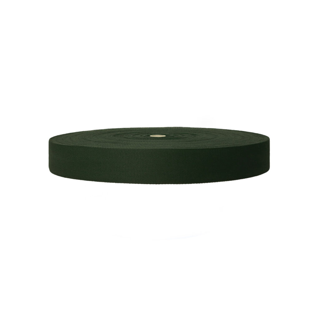 Carpet binding tape - dark olive green