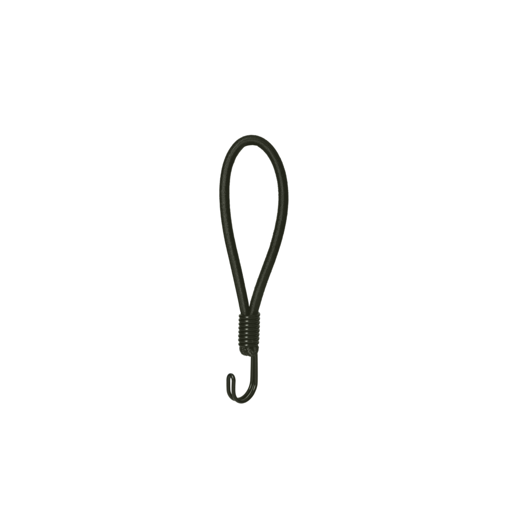 Bungee loop with heavy duty hook