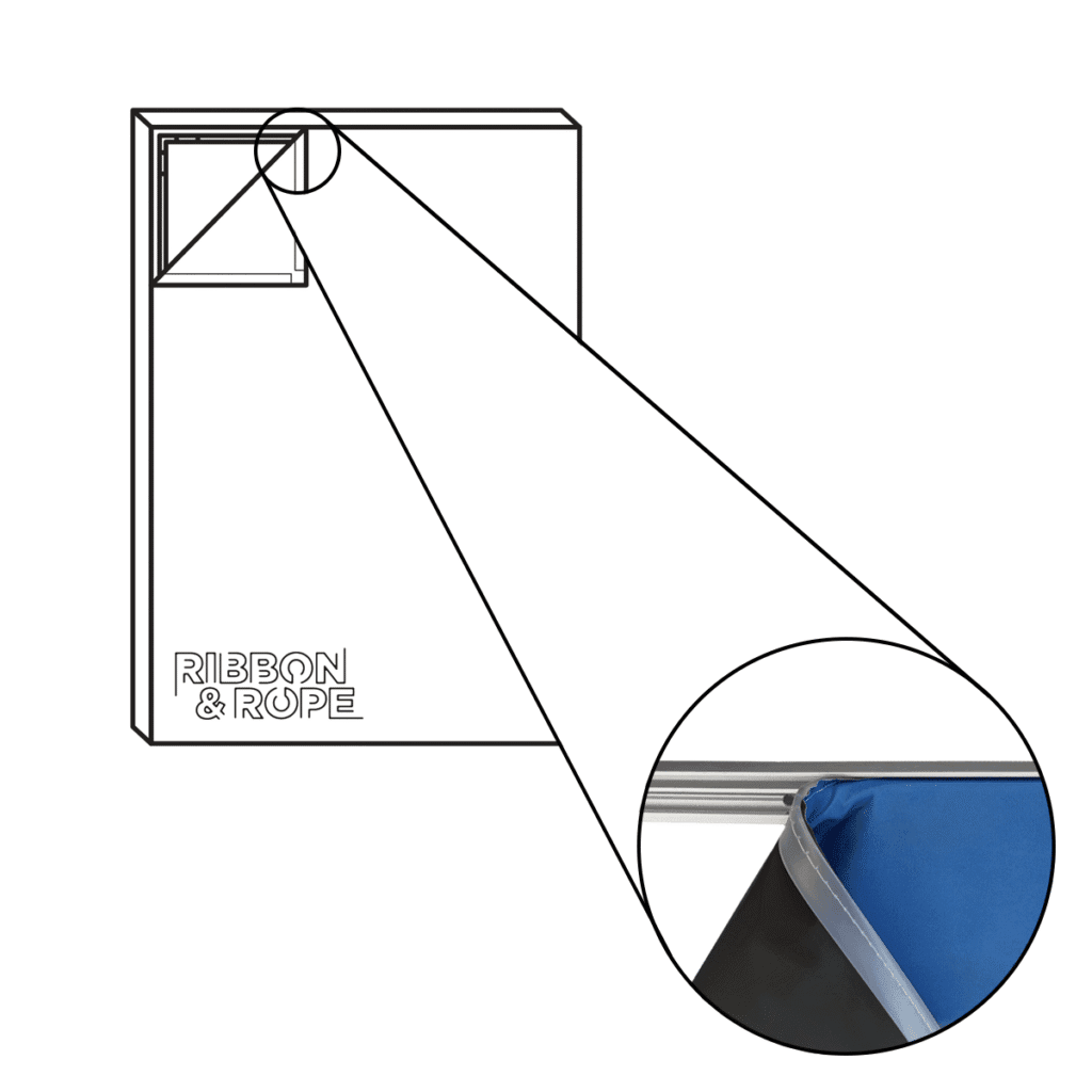 Flat ribbed keder PVC - Ribbon & Rope