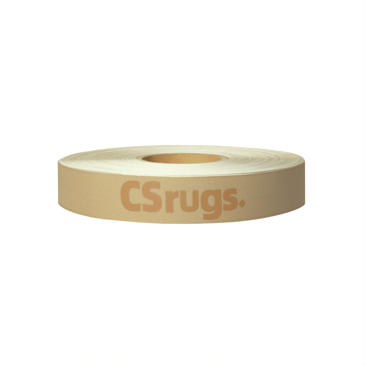 Carpet finishing edge self-adhesive polyester with logo