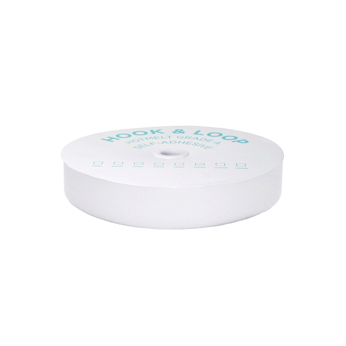 band zelfklevend premium hotmelt wit 50mm breed