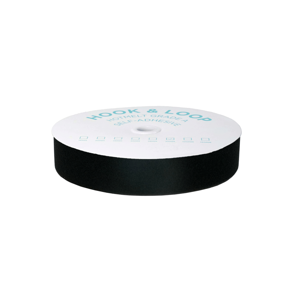 band zelfklevend premium hotmelt zwart 50mm breed