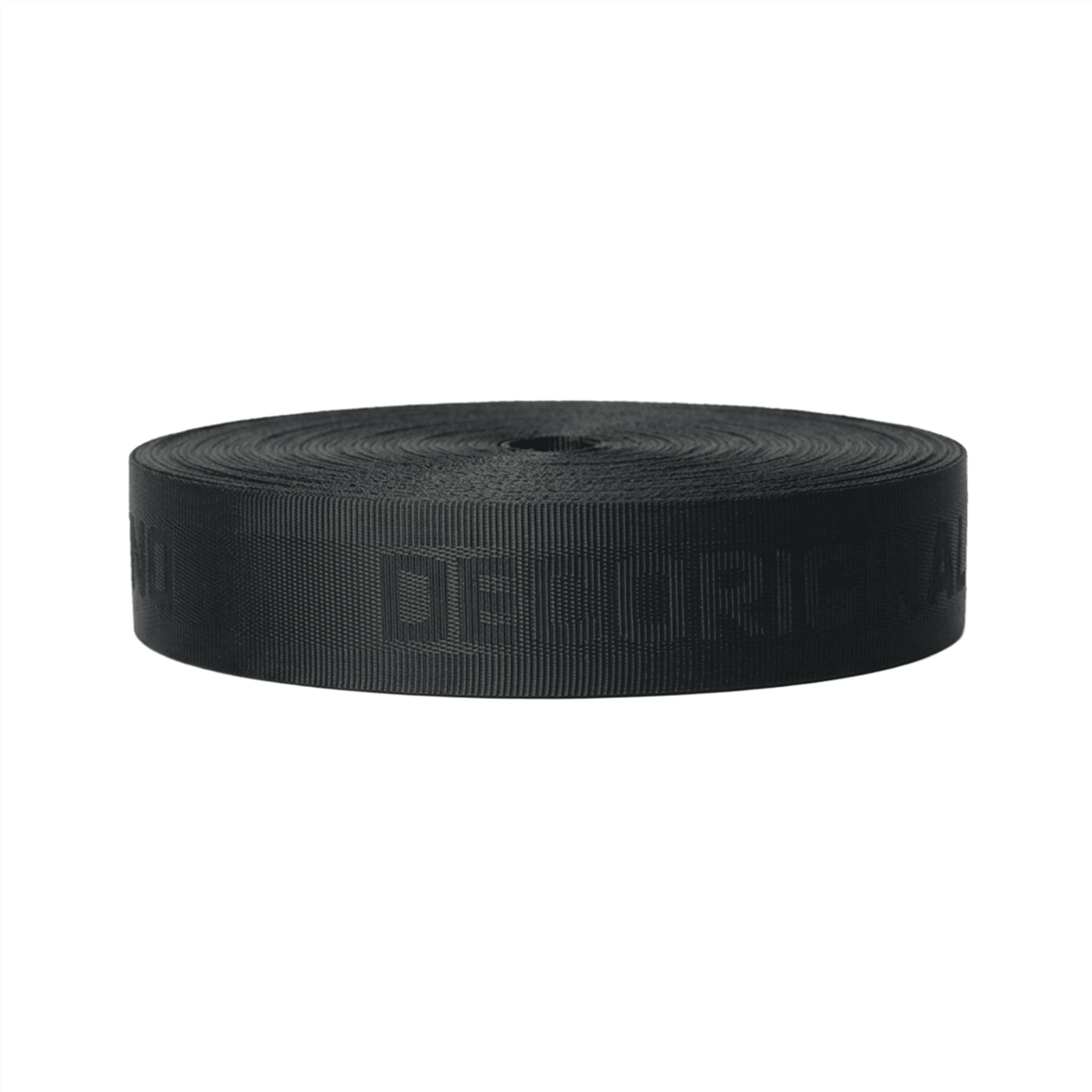 Webbing with logo